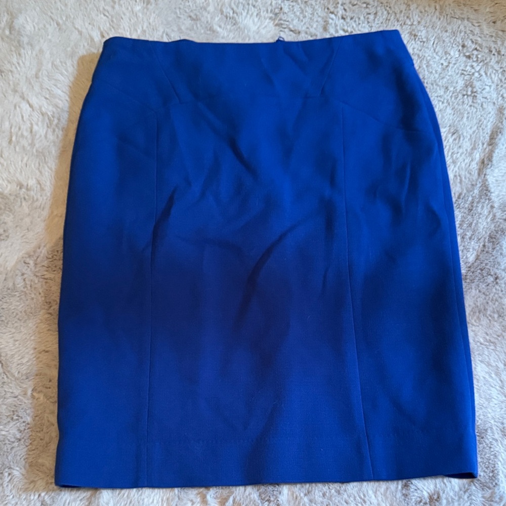 The Limited Cobalt Blue Pencil Skirt
